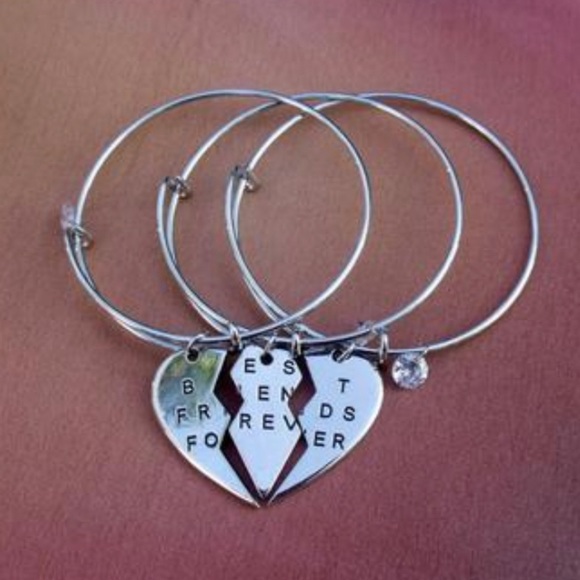 💞Best Friends Forever💞3 Pc Bracelet - Picture 3 of 6